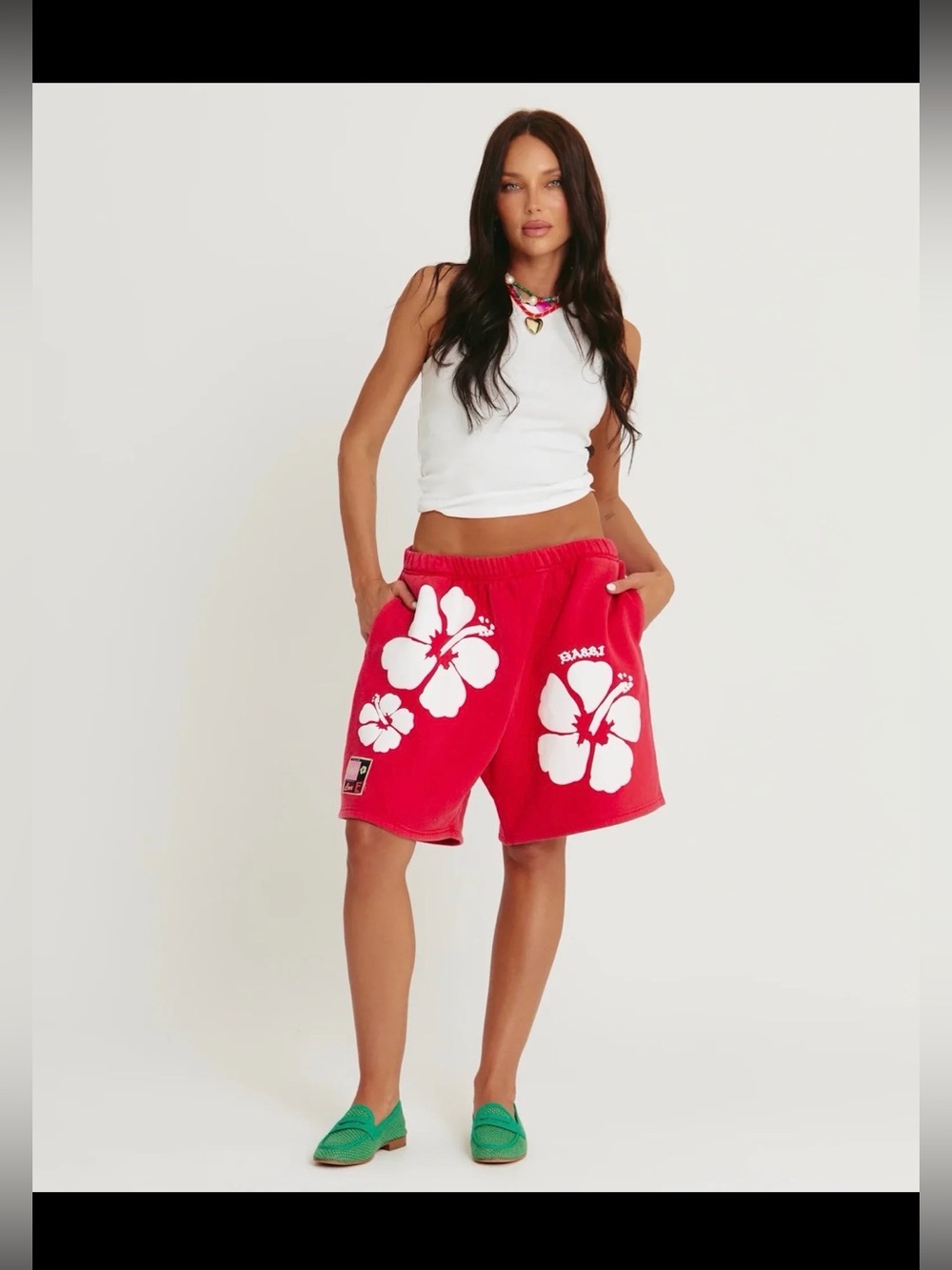 NWT Sabbi Hibiscus shorts 🔥